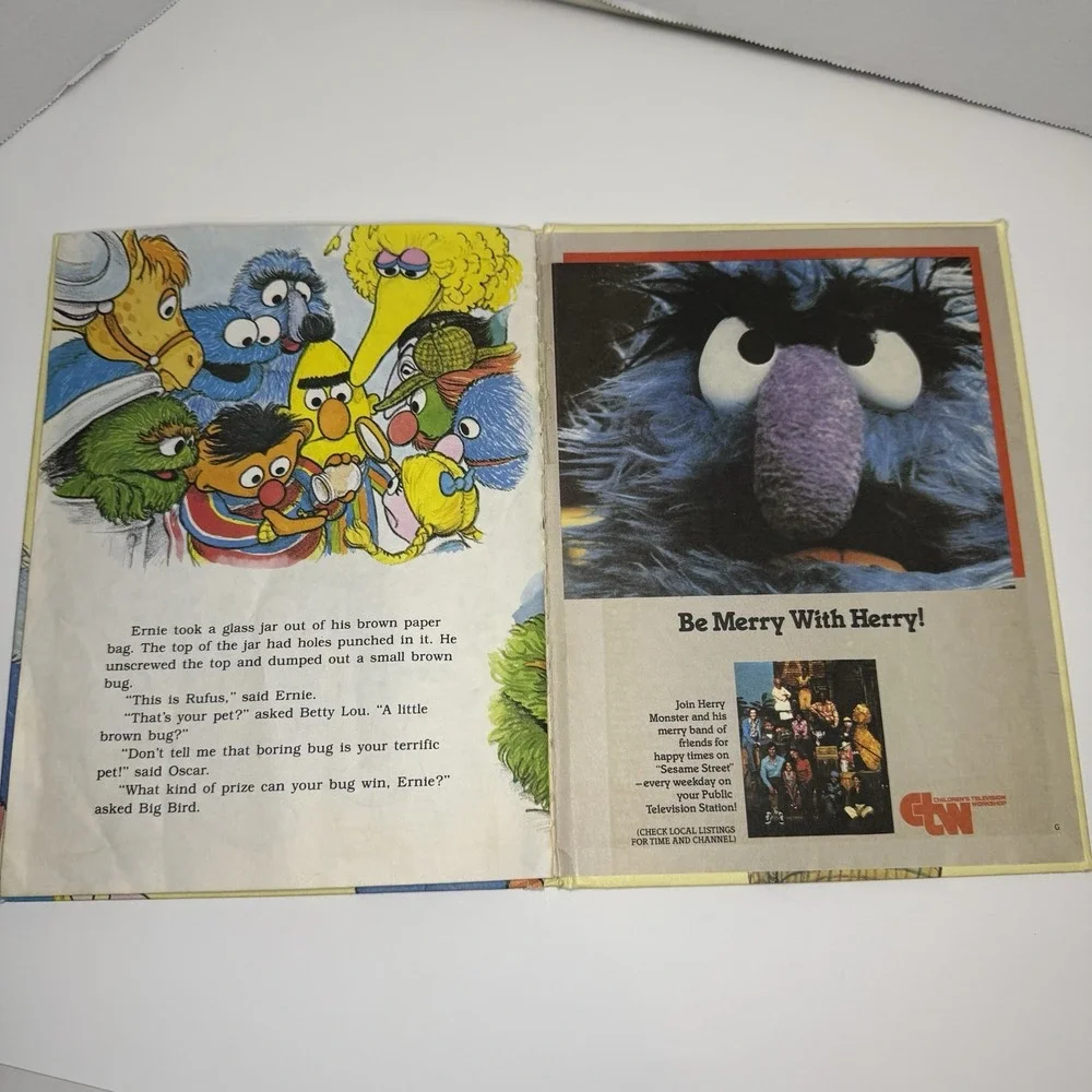 The Sesame Street Pet show, sesame Street Book Club HC 1980‎ Muppets